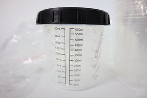 Quik Kup System Disposable Paint Cups (QKS 25 Jobber Pack)